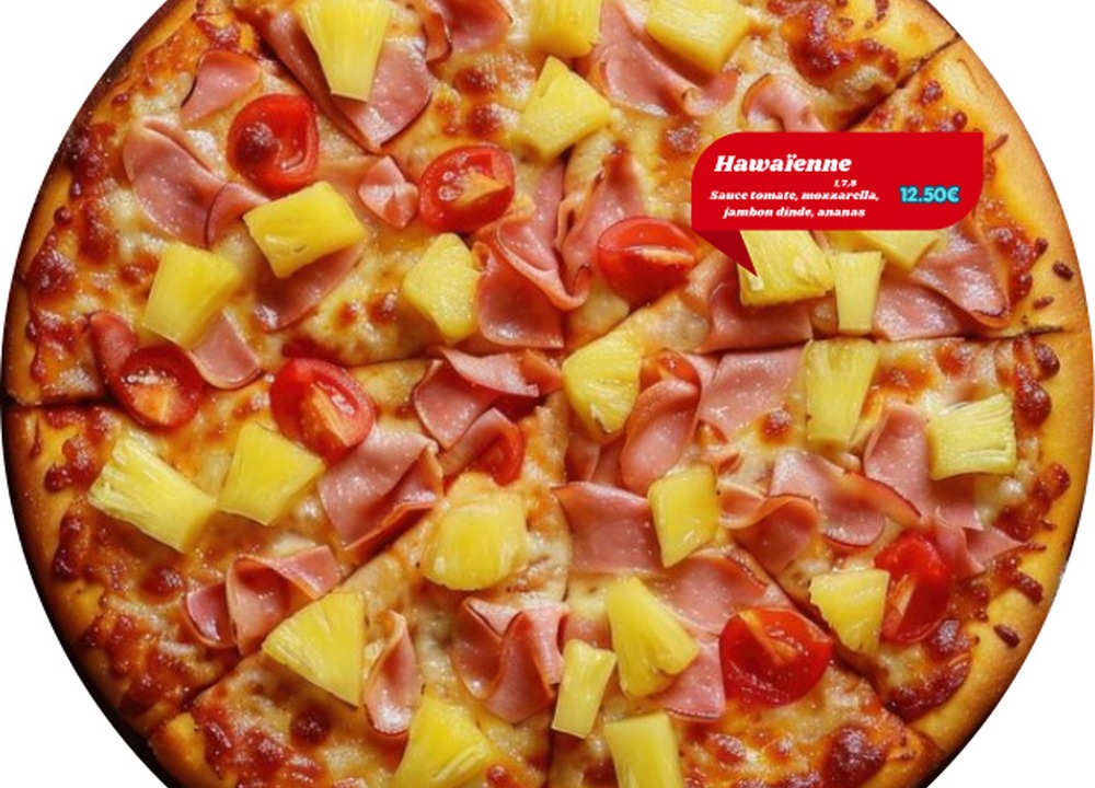Pizza Hawaïenne