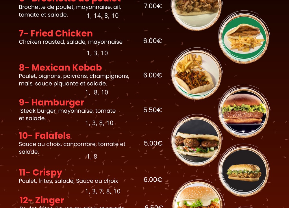 Sandwiches Winus